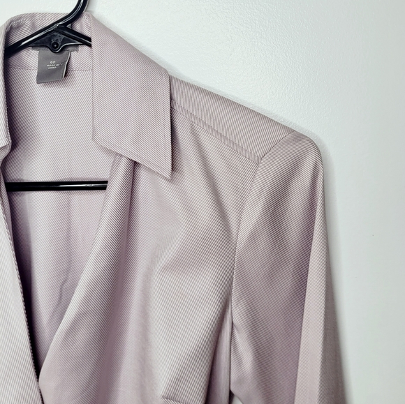 2/$30 🌻 | Ann Taylor | Purple Wrap Around Tie Blouse - Picture 2 of 16